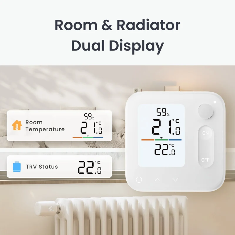 SwitchBot Smart Radiator Thermostat Panel Combo
