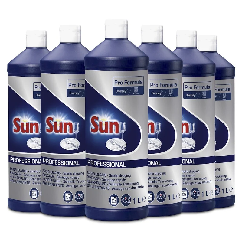 Sun Professional Klarspüler für Haushaltsgeschirrspülmaschinen ab 1L