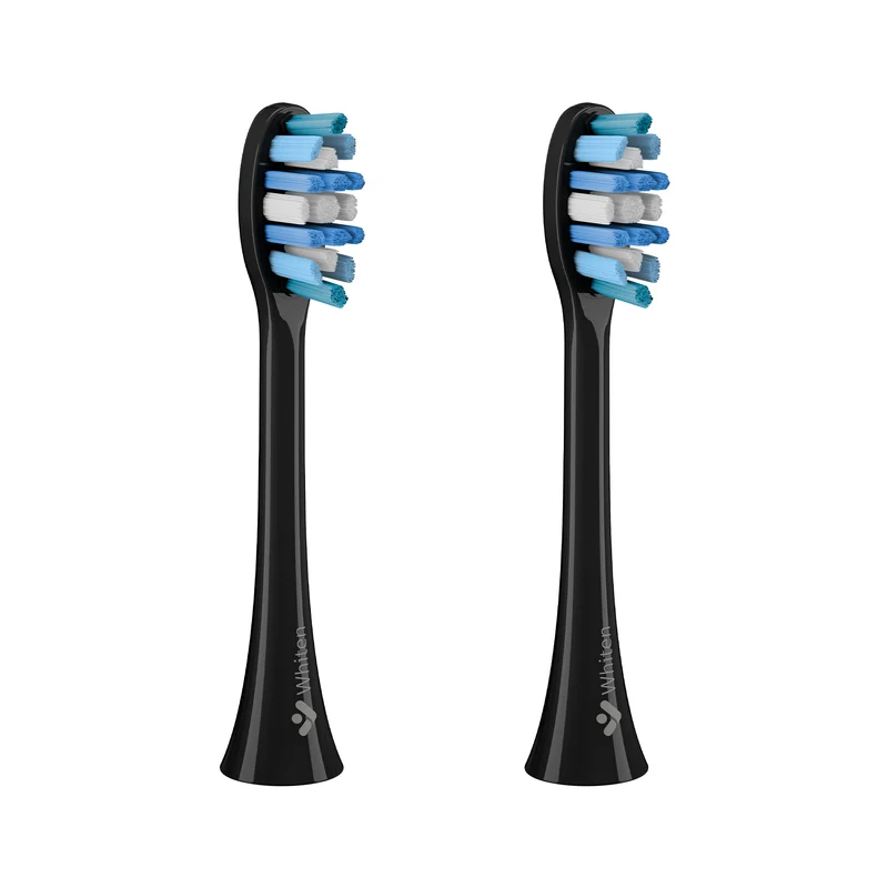 Truelife SonicBrush Clean-series heads Whiten black 2 pack
