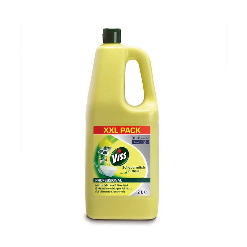 Viss Pro Formula Scheuermilch Citrus Cremereiniger mit natürlichen Mikropartikeln