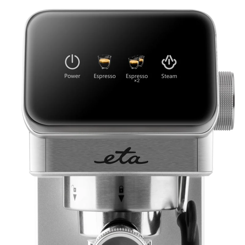 Hebel-Kaffeemaschine ETA Velutto 3181 90000 rostfreier stahl