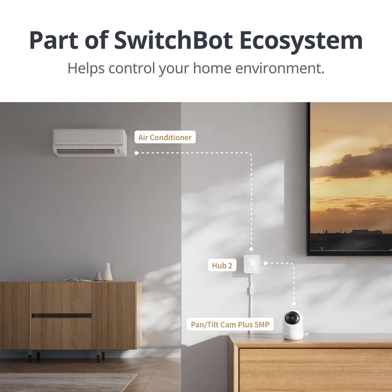 SwitchBot Pan/Tilt Cam Plus 3K