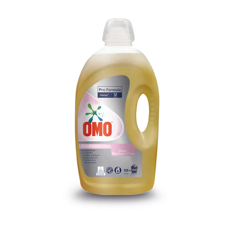 Omo Professional Parfümfrei Flüssigwaschmittel für Buntwäsche ab 5L