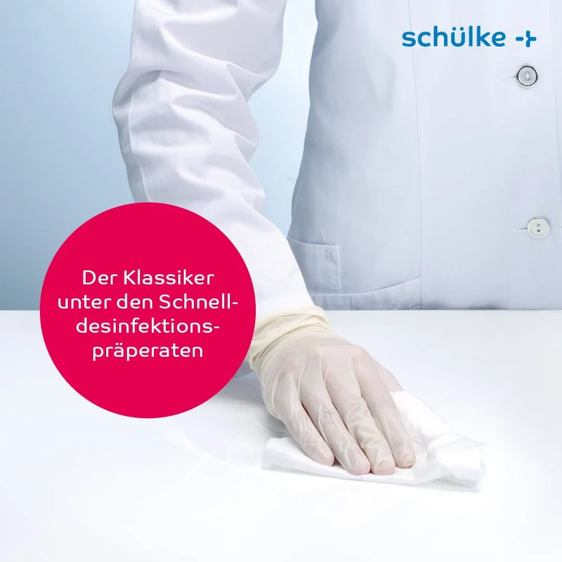 Schülke Mikrozid AF Wipes premium Desinfektionstücher - 50 Tücher | Packung (50 Tücher)