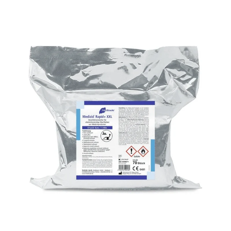 Meditrade Medizid® Rapid+ Desinfektionstücher