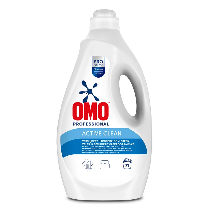 Omo Professional Active Flüssiges Vollwaschmittel mit Aktiv-Formel ab 5L