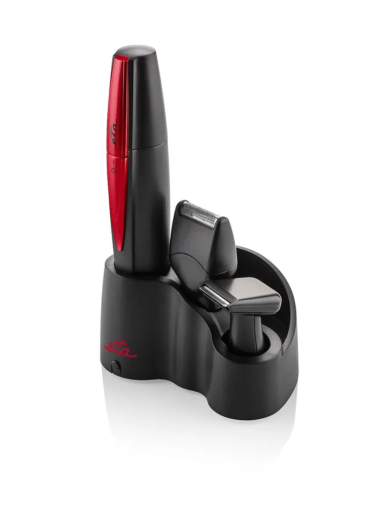 Haartrimmer ETA Luis 4341 90000 schwarz/rot