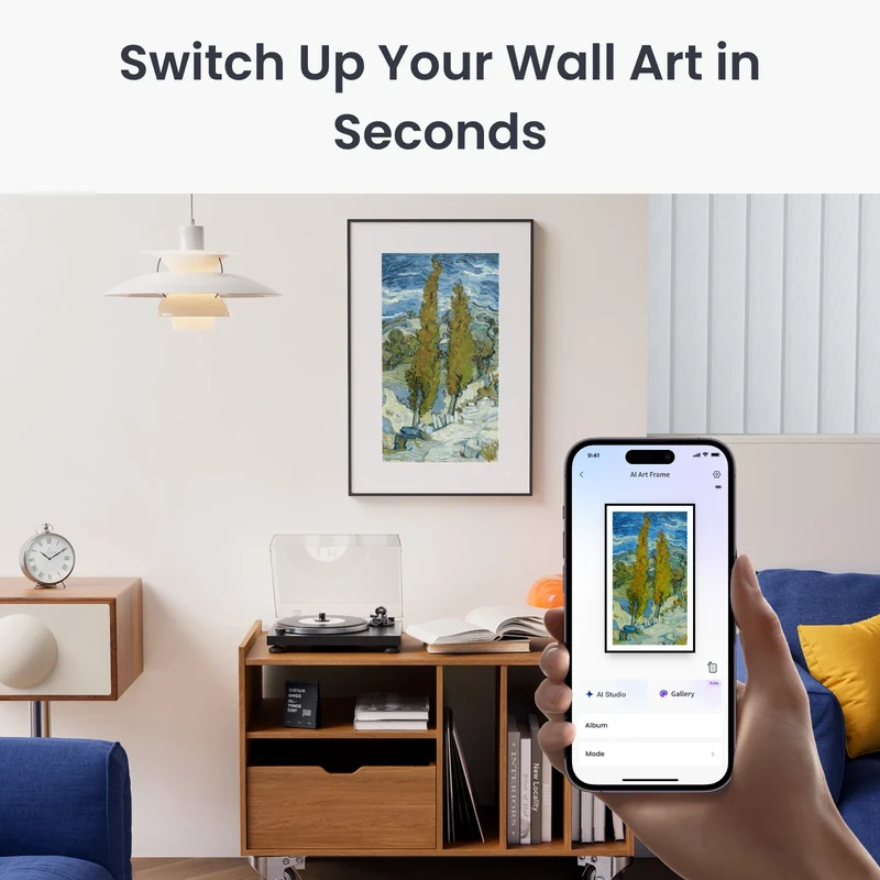 SwitchBot AI Art Frame Combo