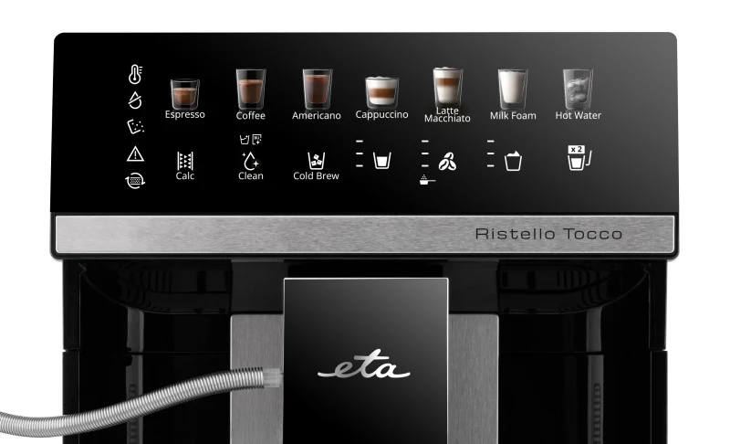 Automatische Kaffeemaschine ETA Ristello Tocco 2173 90000 schwarz