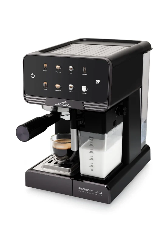 Hebel-Kaffeemaschine ETA Aromico 5175 90000 schwarz/chrom