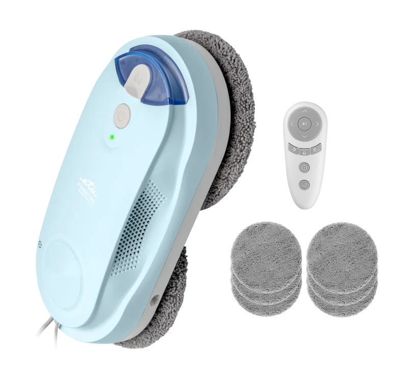 Fensterputzroboter ETA Finestro Smart 6329 90000 hellblau