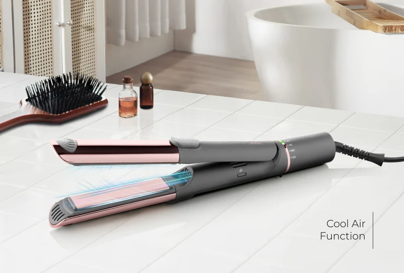 Haarglätter ETA Fenité Exclusive AirPlus 2 in 1 1323 90000 (ETA132390000) grau