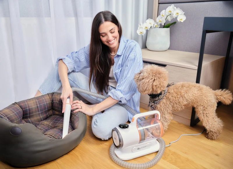 Sada pro péči o srst ETA PetMaster 4216 90000 weiß/orange