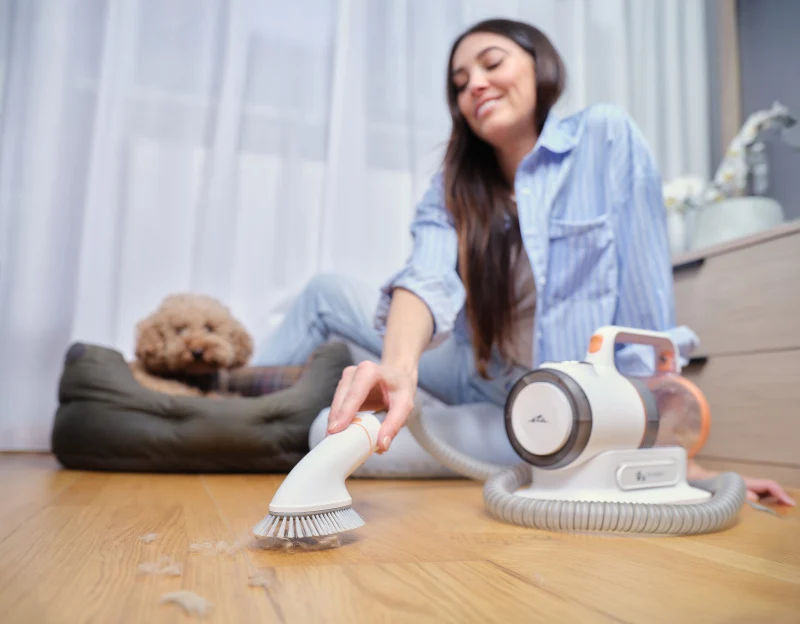 Sada pro péči o srst ETA PetMaster 4216 90000 weiß/orange