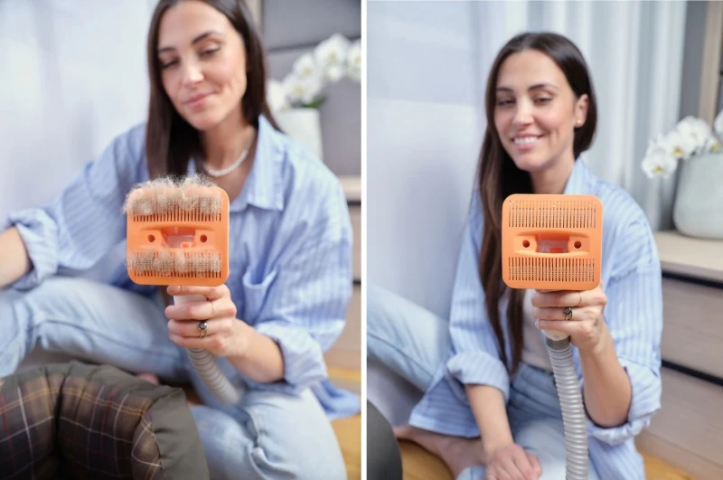 Sada pro péči o srst ETA PetMaster 4216 90000 weiß/orange