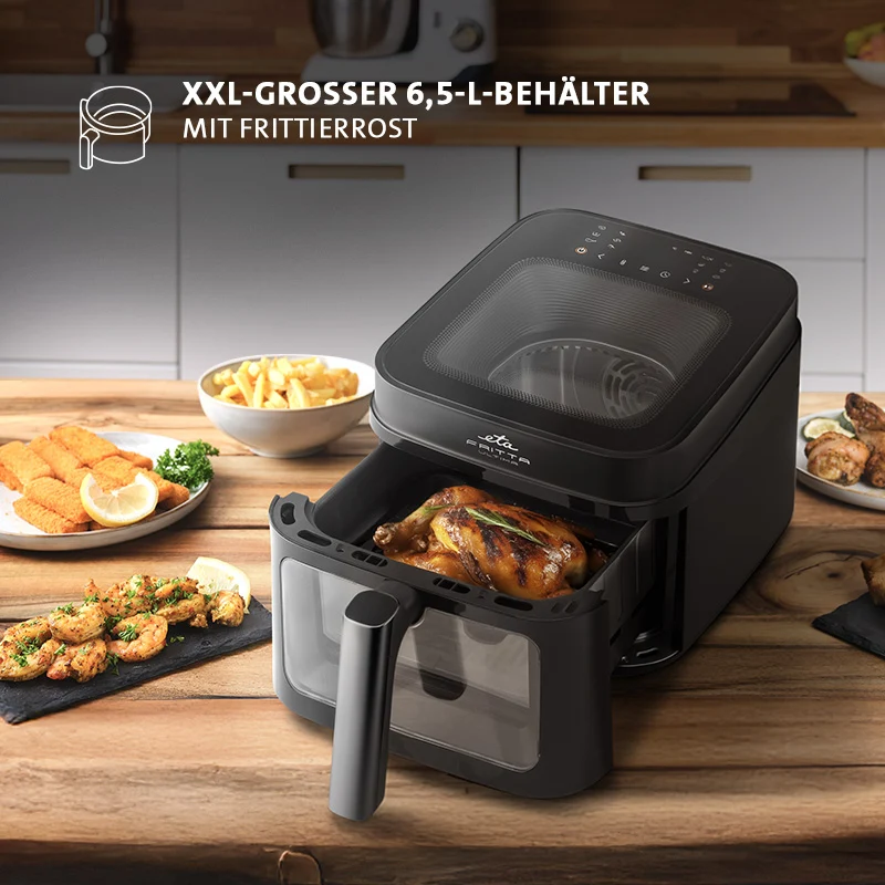 Fritteuse heißluft ETA Fritta Ultima 7168 90000 (ETA716890000) schwarz