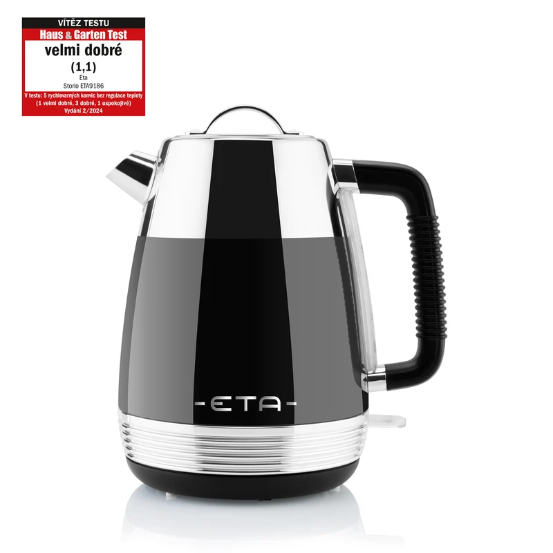 Elektrischer Wasserkocher ETA Storio 9186 90020 (ETA918690020) schwarz
