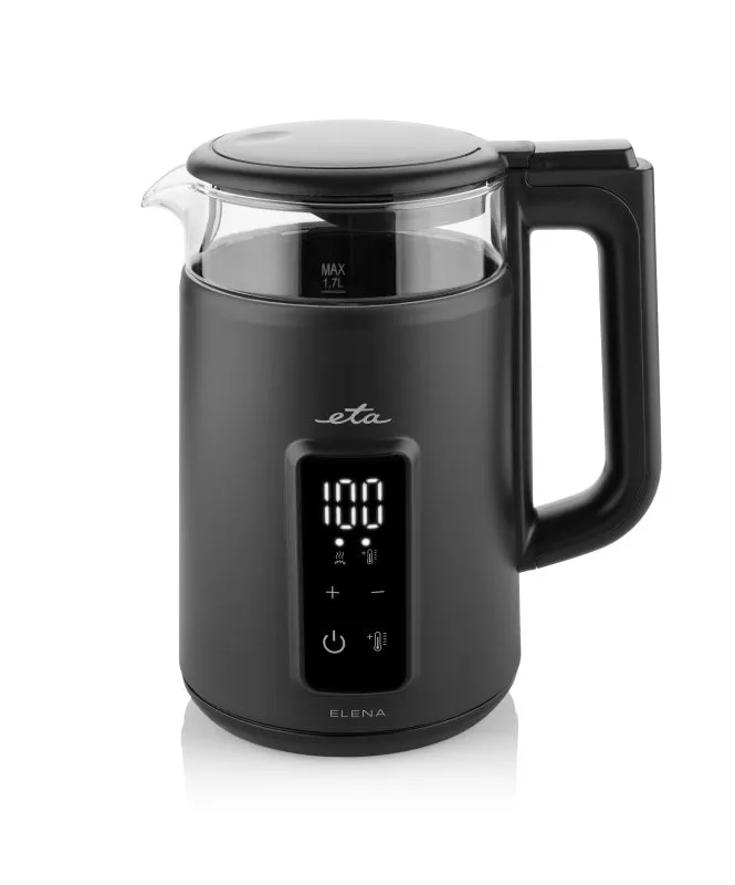 Elektrischer Wasserkocher ETA Elena 9595 90000 (ETA959590000) schwarz/glas