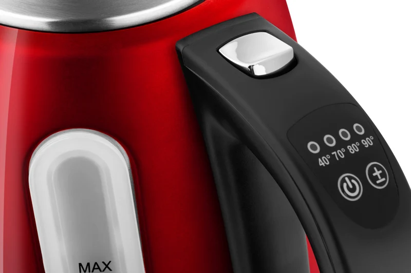 Elektrischer Wasserkocher ETA Ela Digi 9598 90010 (ETA959890010) rot