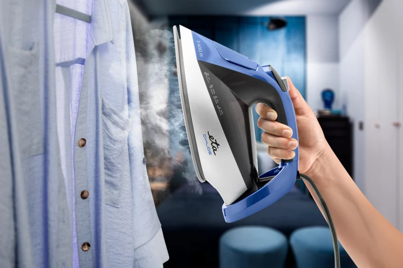 Bügeleisen ETA Chloe 2276 90000 silber/blau