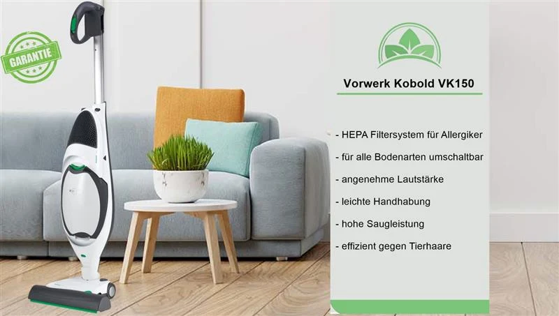 Oberschale geeignet für Vorwerk Kobold VK150, Blende Frontblende Haube