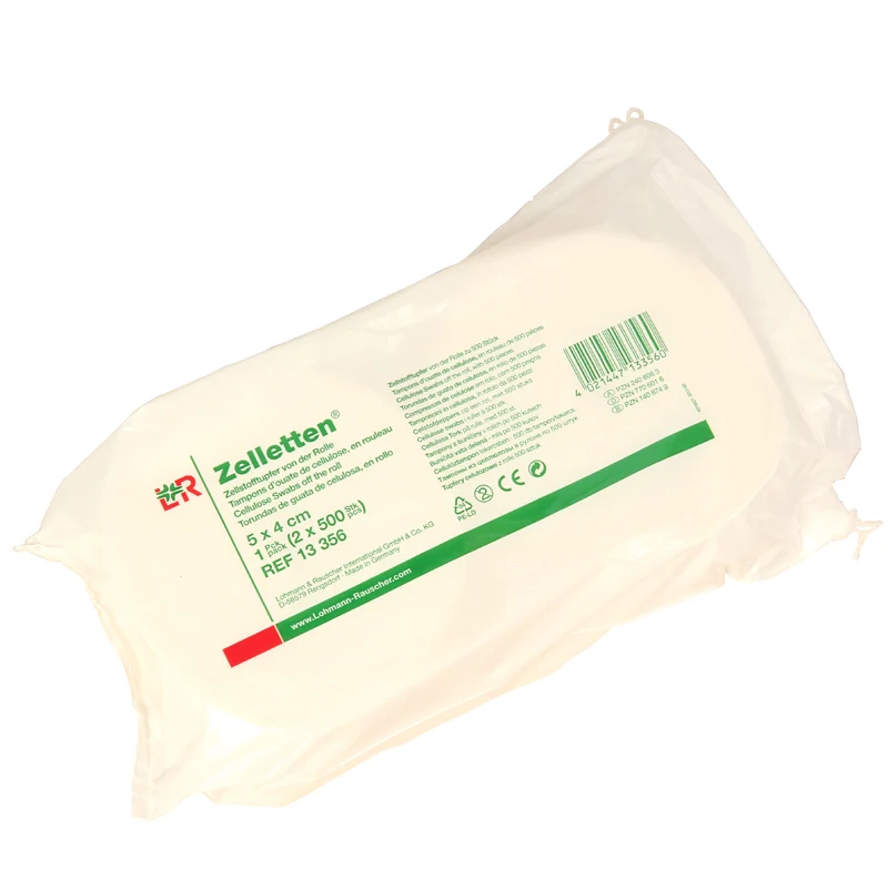 Lohmann&Rauscher 1000 Zelletten Pads - 2 Rollen mit je 500 Stück